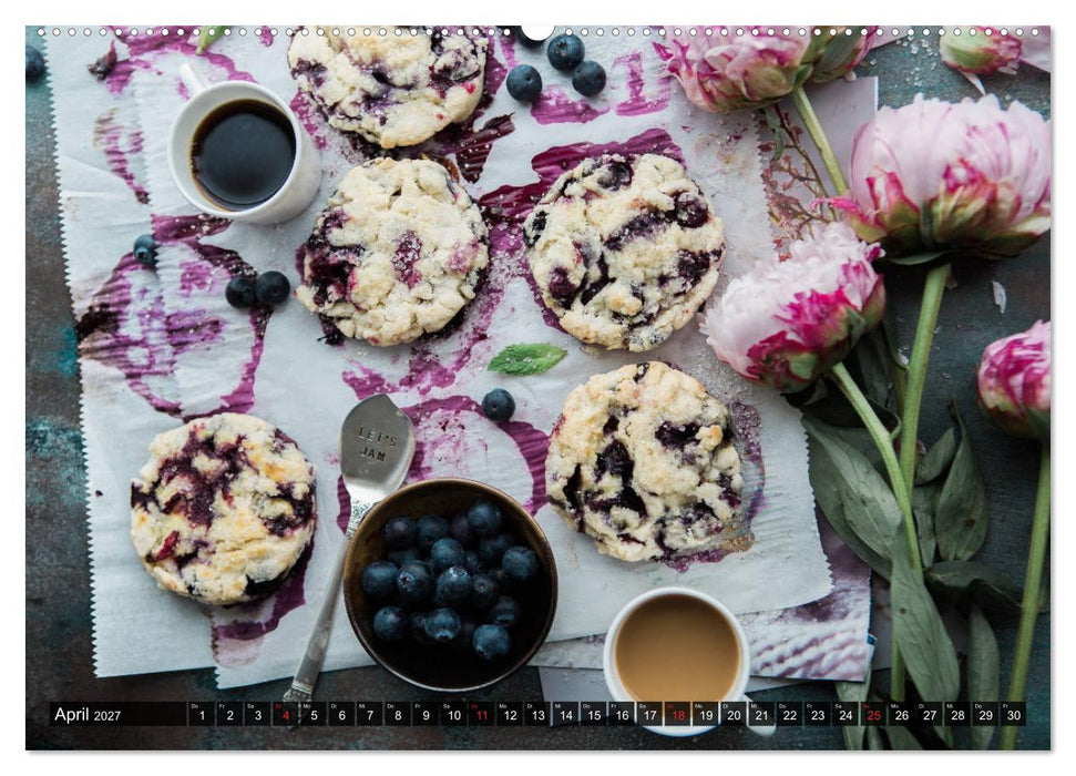 Superfood Blaubeere. Ich esse gerne Heidelbeeren! (CALVENDO Premium Wandkalender 2027)
