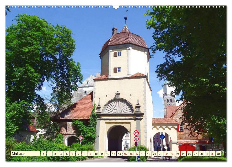 Unterwegs in Memmingen (CALVENDO Premium Wandkalender 2027)