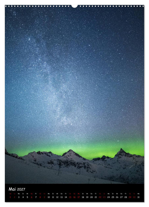 Polarlichtkalender (CALVENDO Wandkalender 2027)