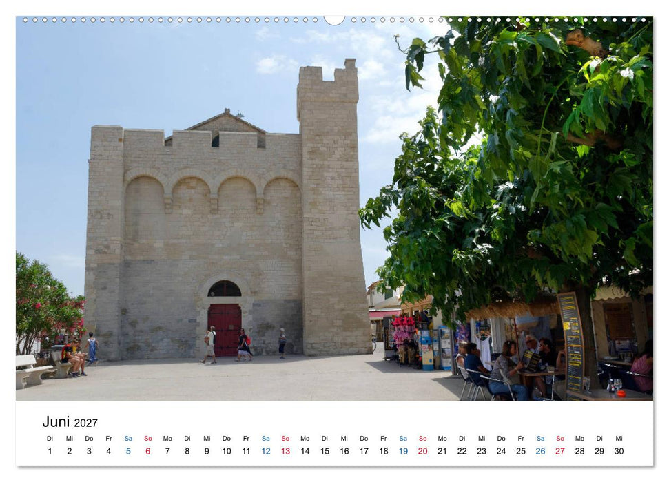 Frankreichs schönste Dörfer - Saintes Maries de la Mer (CALVENDO Wandkalender 2027)