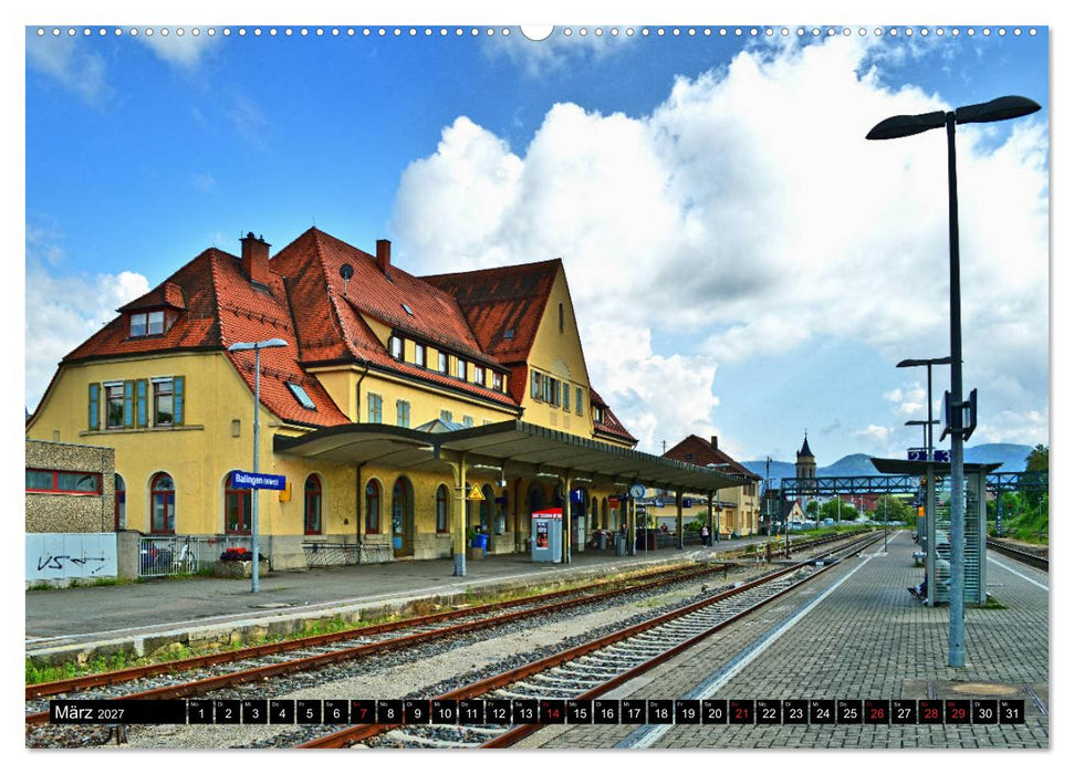 Balingen - ein visueller Streifzug durch die Stadt (CALVENDO Wandkalender 2027)