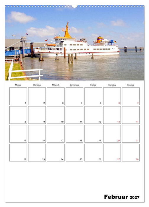 Langeoog - eine Trauminsel (CALVENDO Premium Wandkalender 2027)