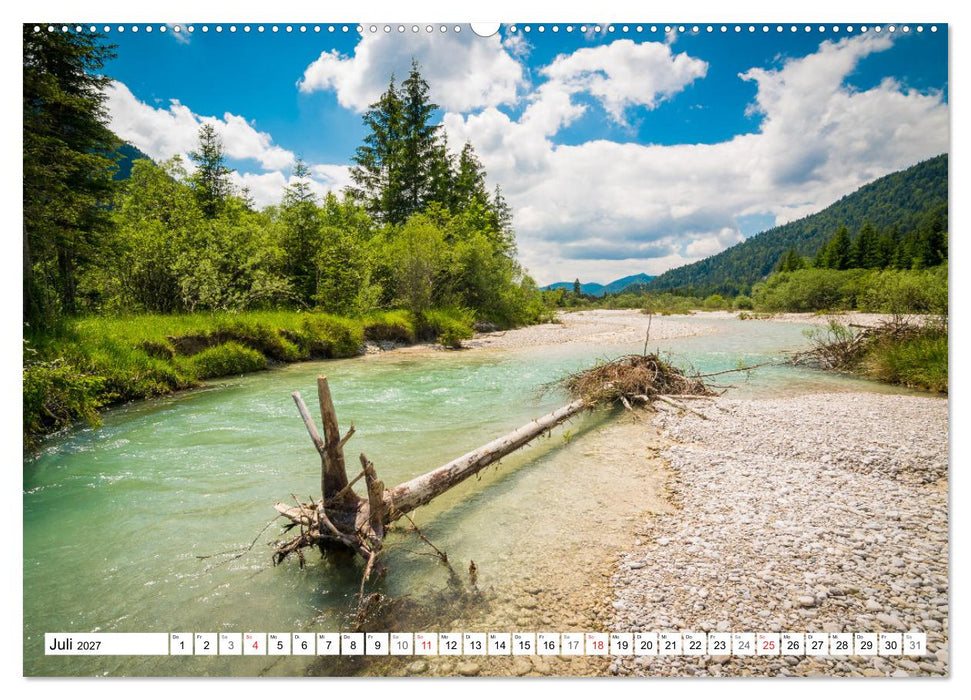 Ein Sommer in den Bayerischen Alpen (CALVENDO Premium Wandkalender 2027)
