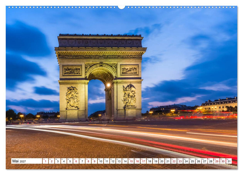 PARIS Französisches Flair und Historie (CALVENDO Wandkalender 2027)