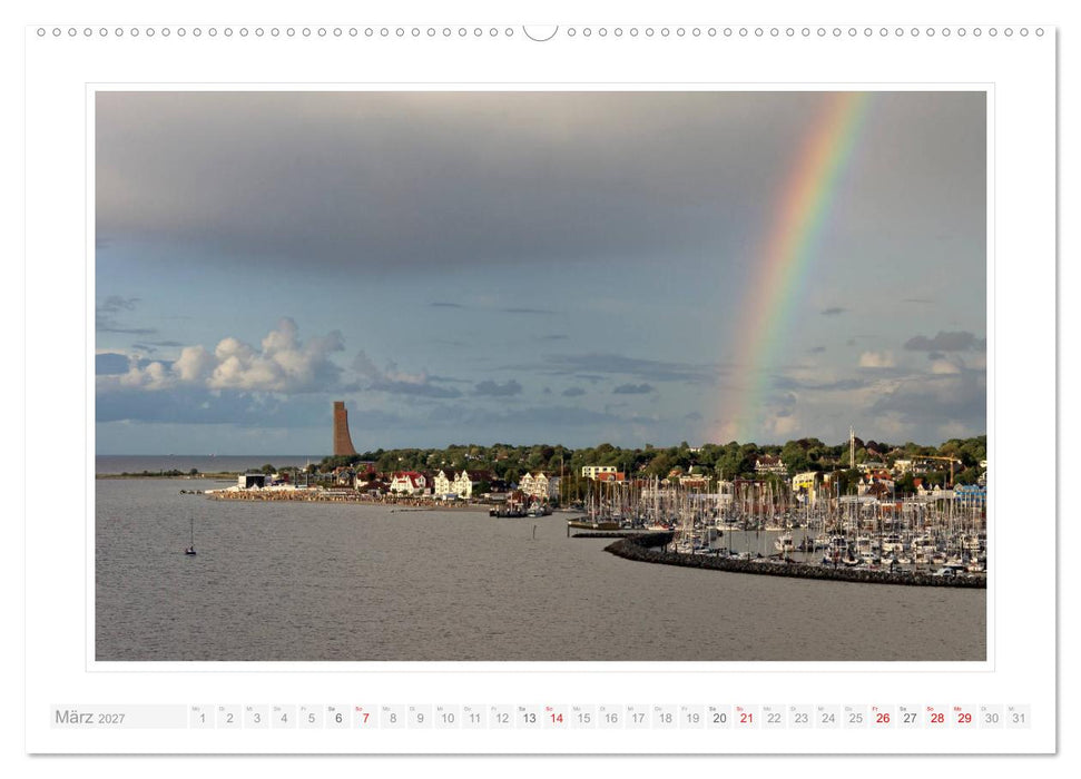 Schleswig-Holstein - über Stadt und Land (CALVENDO Premium Wandkalender 2027)