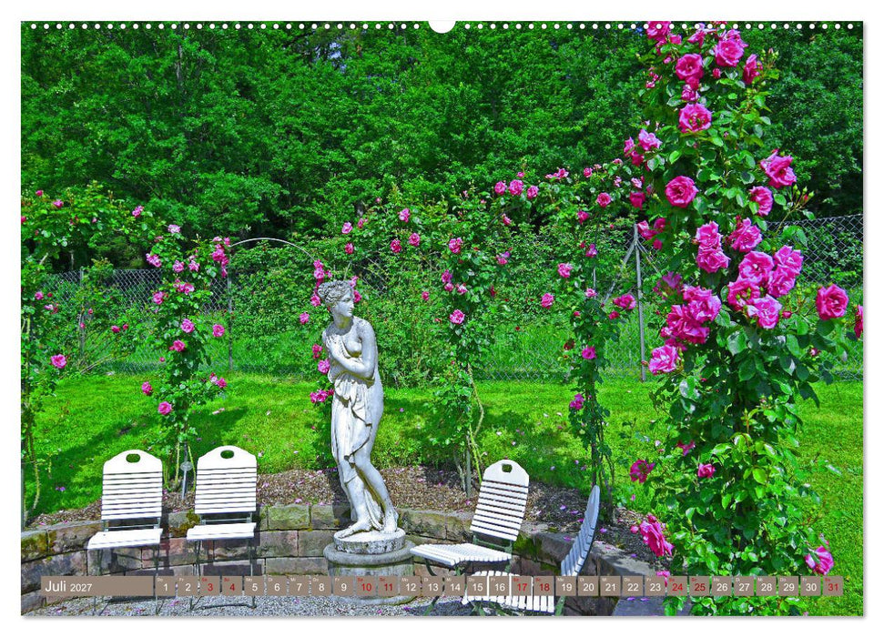 Rosengarten auf dem Beutig (CALVENDO Premium Wandkalender 2027)