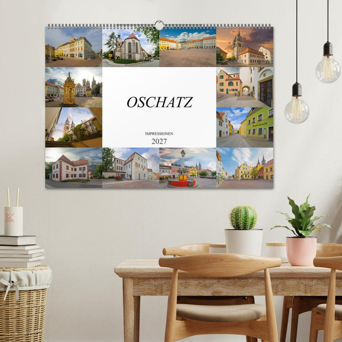 Oschatz Impressionen (CALVENDO Wandkalender 2027)