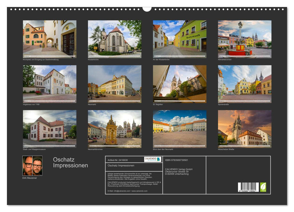 Oschatz Impressionen (CALVENDO Wandkalender 2027)