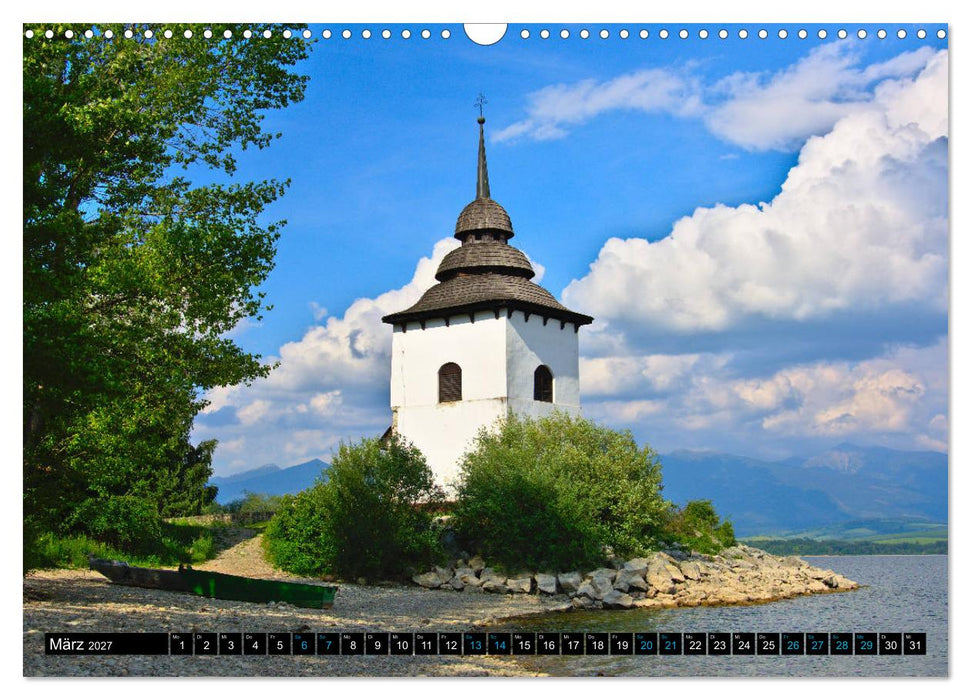 Slowakei - Abseits der Hohen Tatra (CALVENDO Wandkalender 2027)