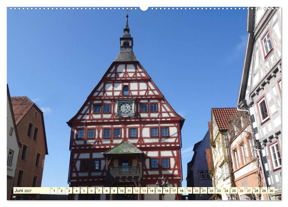 Unterwegs in Besigheim (CALVENDO Wandkalender 2027)