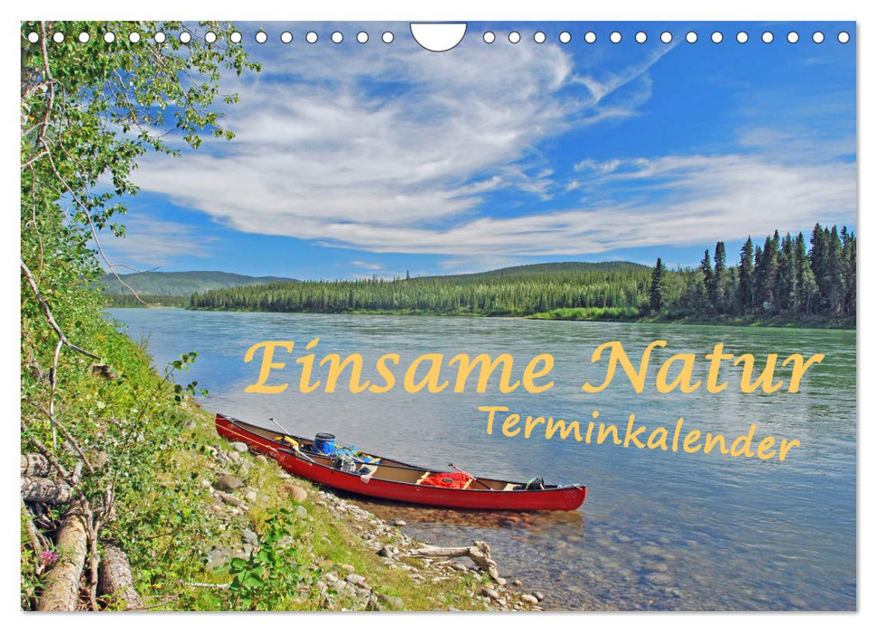 Einsame Natur - Terminkalender (CALVENDO Wandkalender 2027)