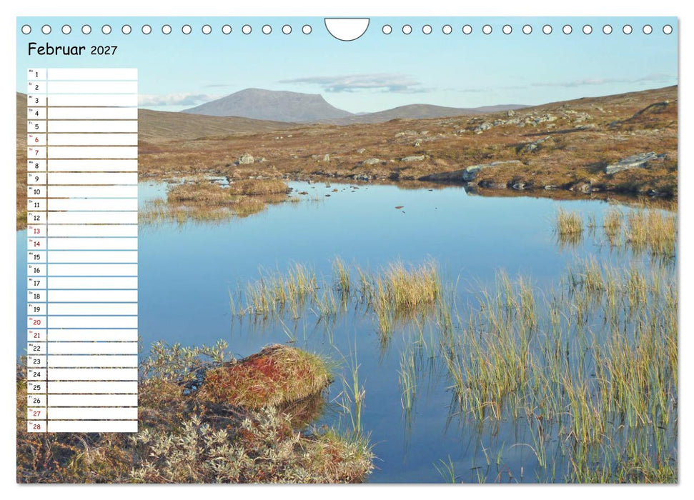 Einsame Natur - Terminkalender (CALVENDO Wandkalender 2027)
