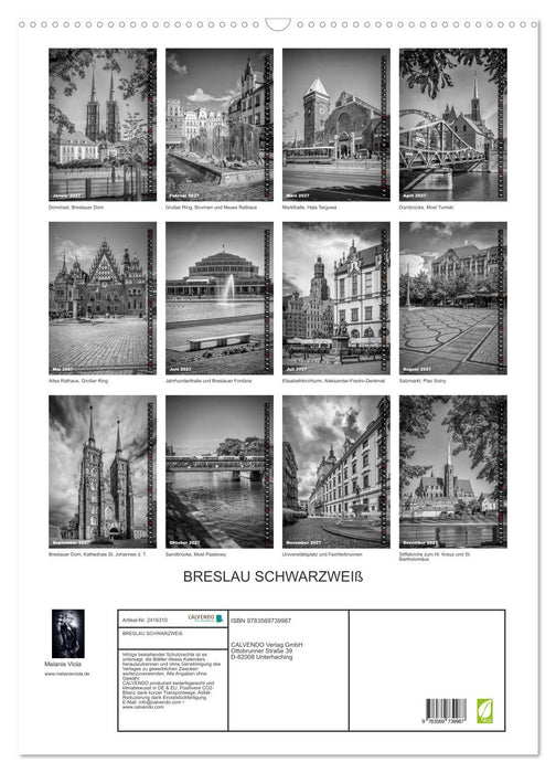 BRESLAU SCHWARZWEIß (CALVENDO Wandkalender 2027)