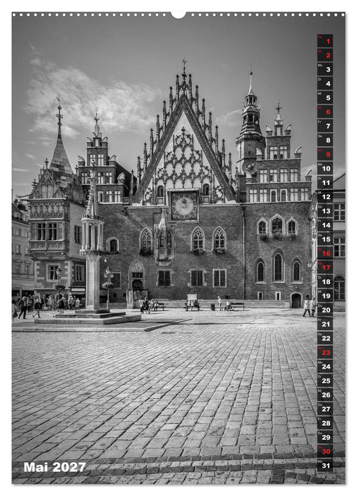 BRESLAU SCHWARZWEIß (CALVENDO Wandkalender 2027)