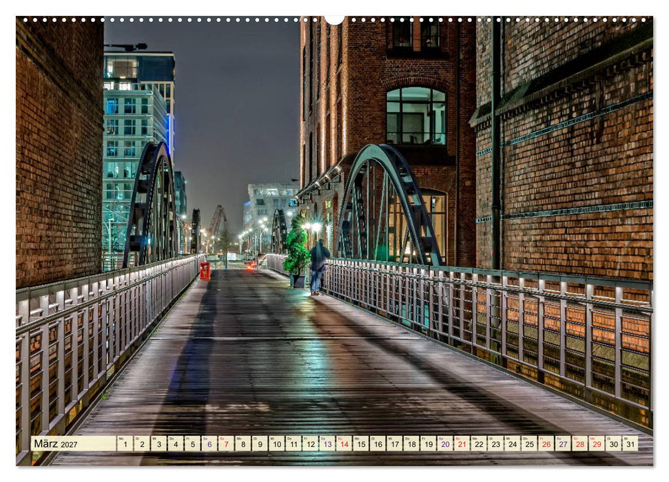 Hamburg - meine Stadt mit viel Herz (CALVENDO Wandkalender 2027)