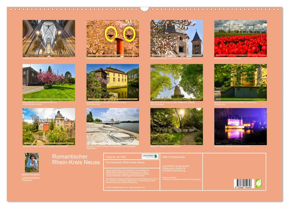 Romantischer Rhein-Kreis Neuss (CALVENDO Wandkalender 2027)