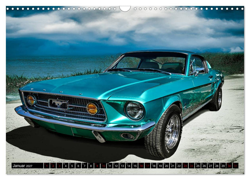 American Classic Cars (CALVENDO Wandkalender 2027)