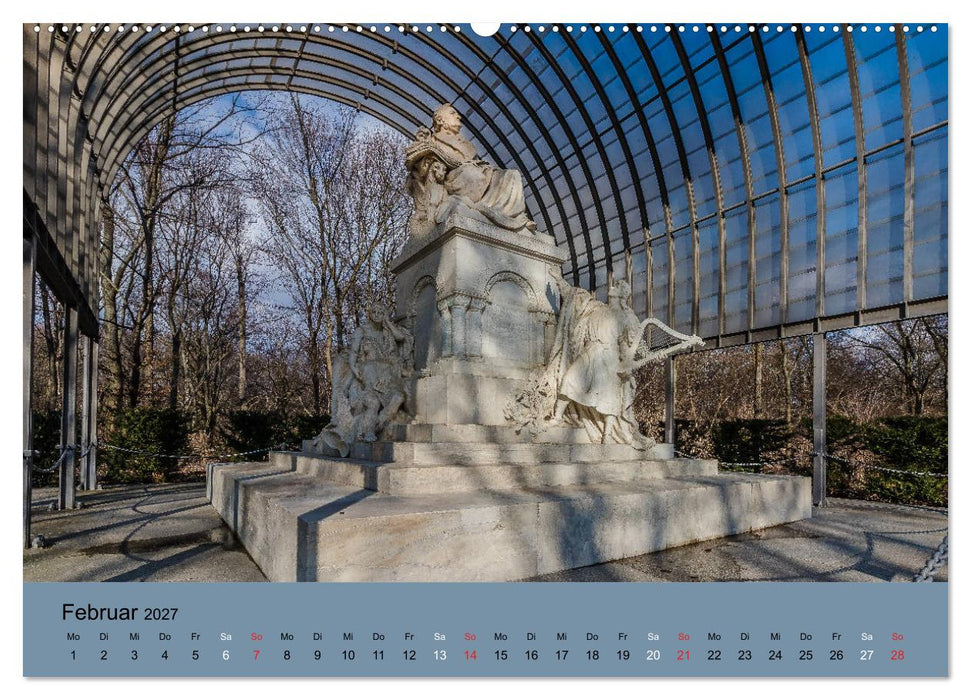 Großer Tiergarten Berlin - Von Dichtern und Komponisten (CALVENDO Wandkalender 2027)