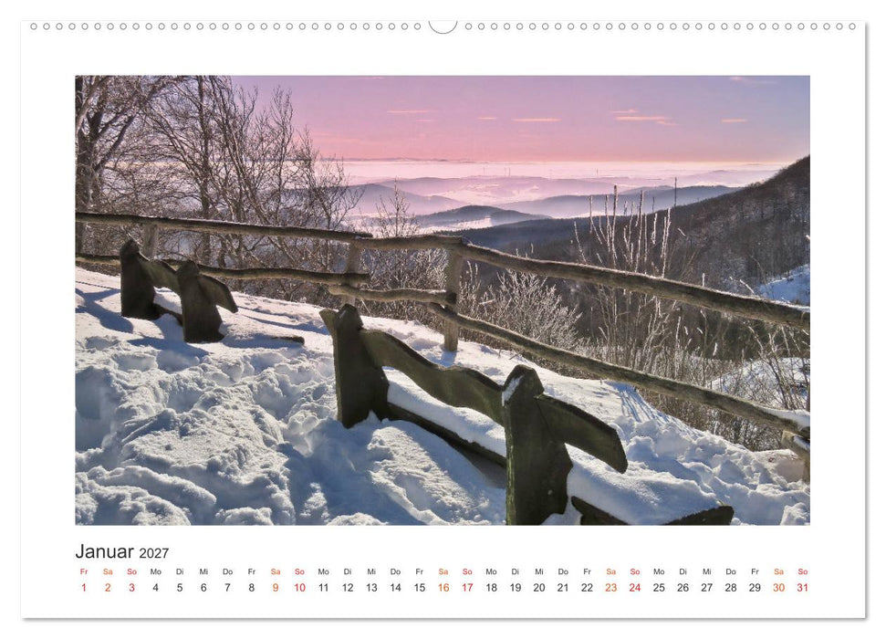 Nordhessen ist fotogen - Werra-Meißner - Edition (CALVENDO Wandkalender 2027)