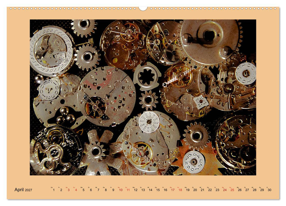 Uhr-Werk-Kunst (CALVENDO Wandkalender 2027)