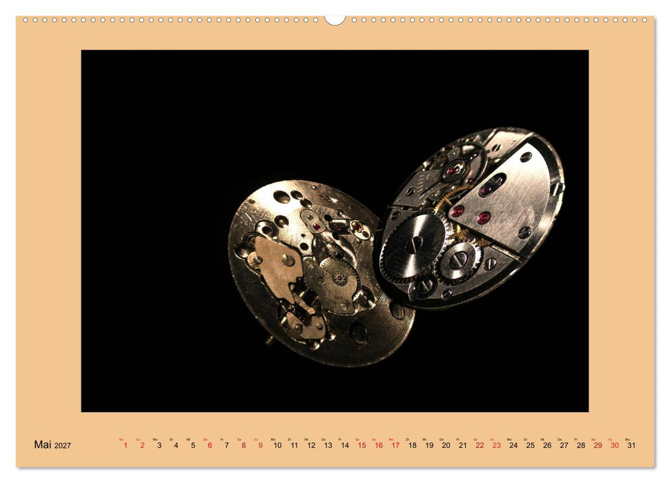 Uhr-Werk-Kunst (CALVENDO Wandkalender 2027)