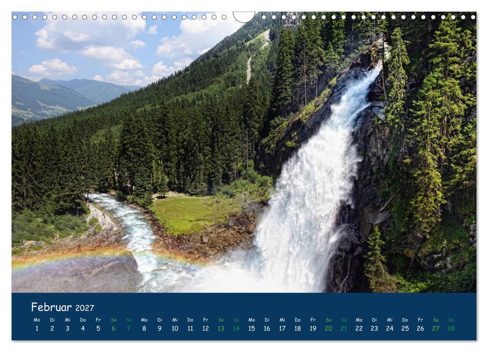 Bergwelt Hohe Tauern - Wandergenuss in alpiner Landschaft (CALVENDO Wandkalender 2027)