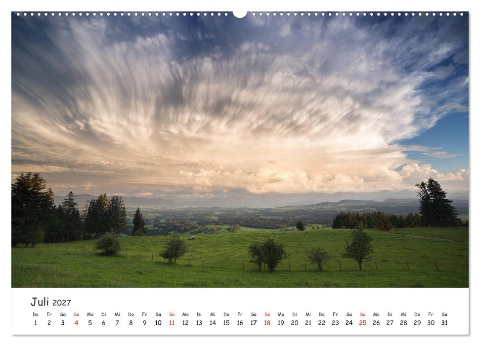 Gewitterwelten (CALVENDO Premium Wandkalender 2027)