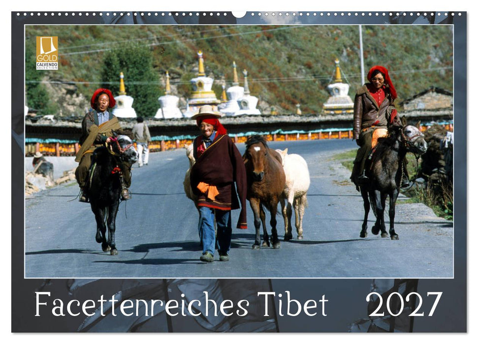 Facettenreiches Tibet (CALVENDO Wandkalender 2027)