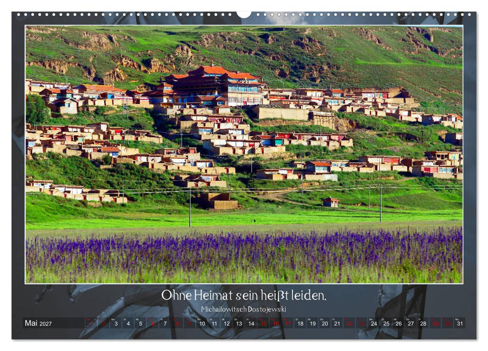 Facettenreiches Tibet (CALVENDO Wandkalender 2027)