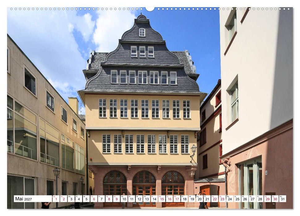 Frankfurt am Main die neue Altstadt vom Taxifahrer Petrus Bodenstaff (CALVENDO Premium Wandkalender 2027)