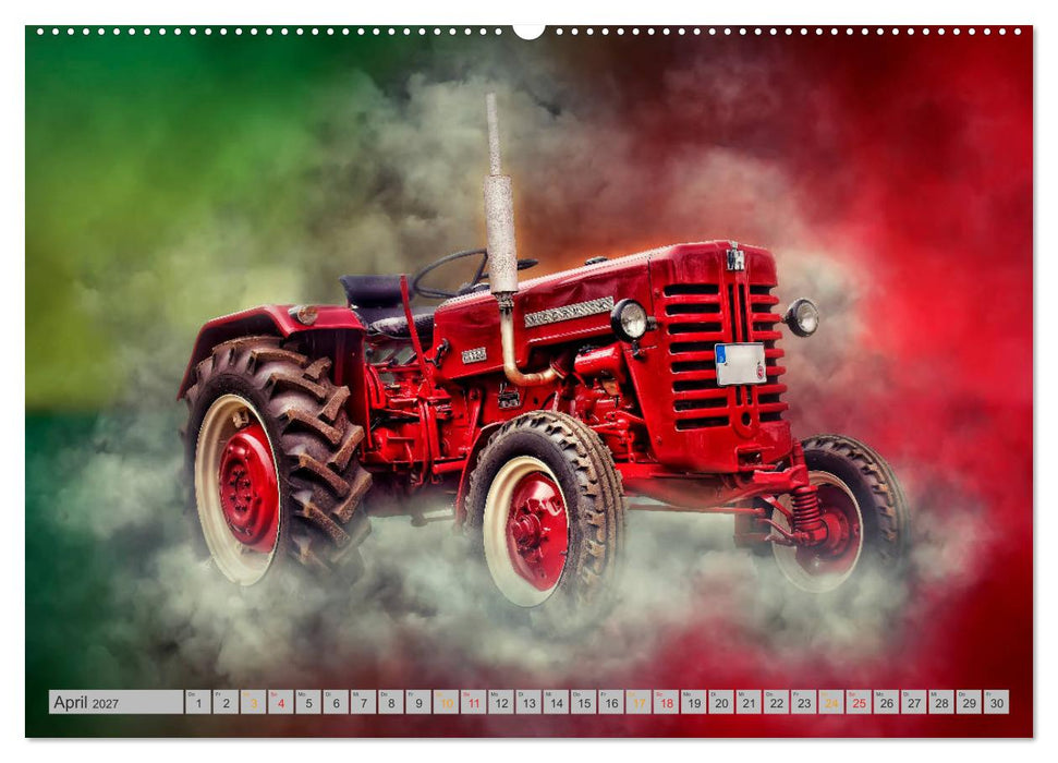 Traktor Legenden (CALVENDO Premium Wandkalender 2027)