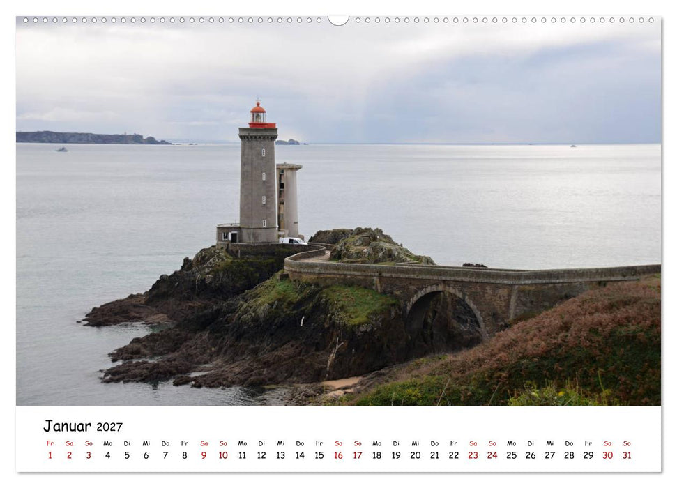 Bretagne. Département Finistère - Côte des Abers (CALVENDO Wandkalender 2027)