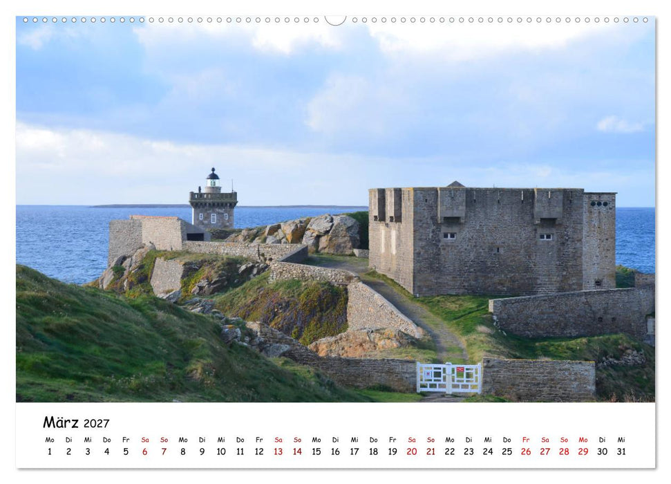 Bretagne. Département Finistère - Côte des Abers (CALVENDO Wandkalender 2027)