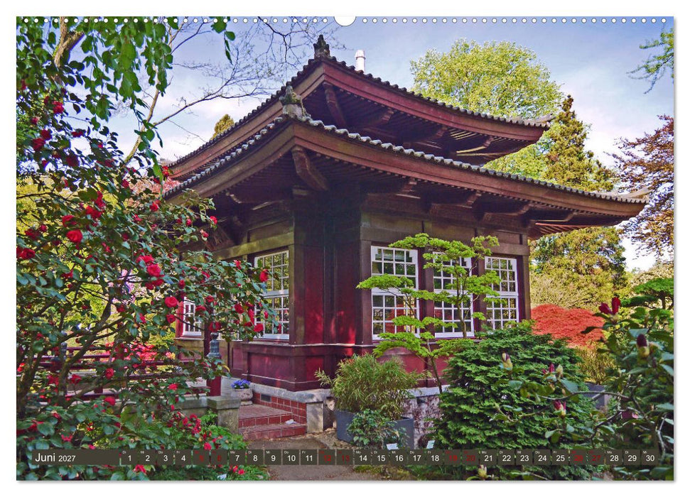 Japanischer Garten Leverkusen (CALVENDO Wandkalender 2027)