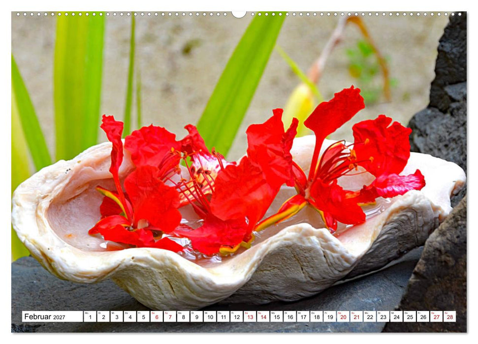 Rarotonga - Trauminsel im Südpazifik. (CALVENDO Wandkalender 2027)