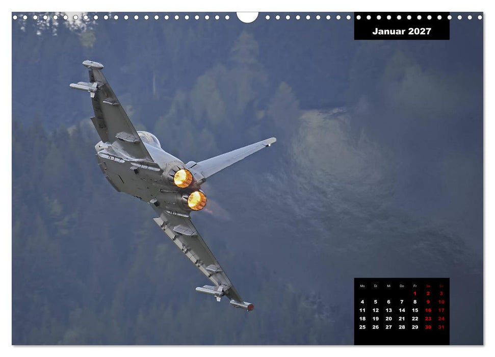 Flügel über den Alpen (CALVENDO Wandkalender 2027)