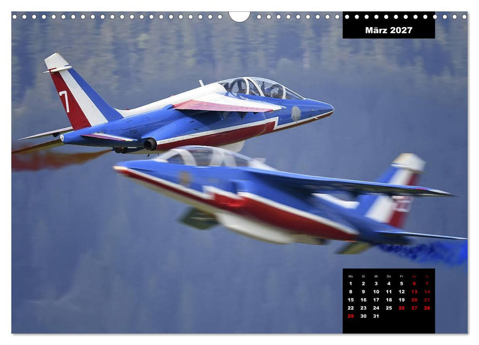 Flügel über den Alpen (CALVENDO Wandkalender 2027)