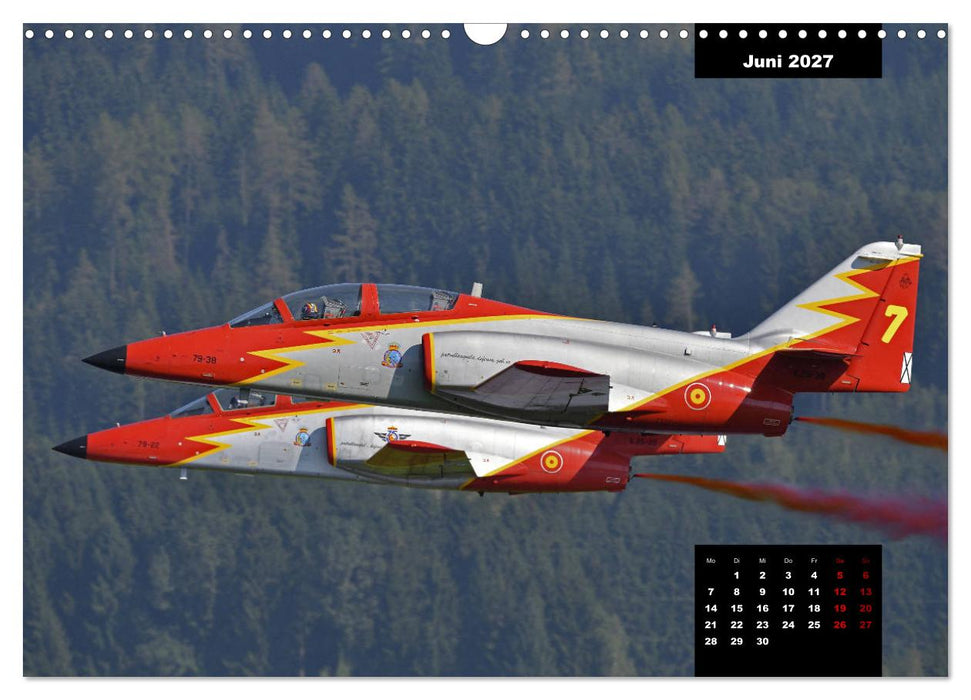 Flügel über den Alpen (CALVENDO Wandkalender 2027)