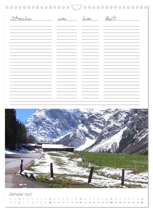 Lauf einfach los! Deine persönlichen Jogging Erfolge (CALVENDO Wandkalender 2027)