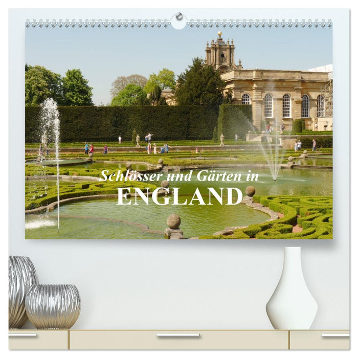 Schlösser und Gärten in England (CALVENDO Premium Wandkalender 2027)