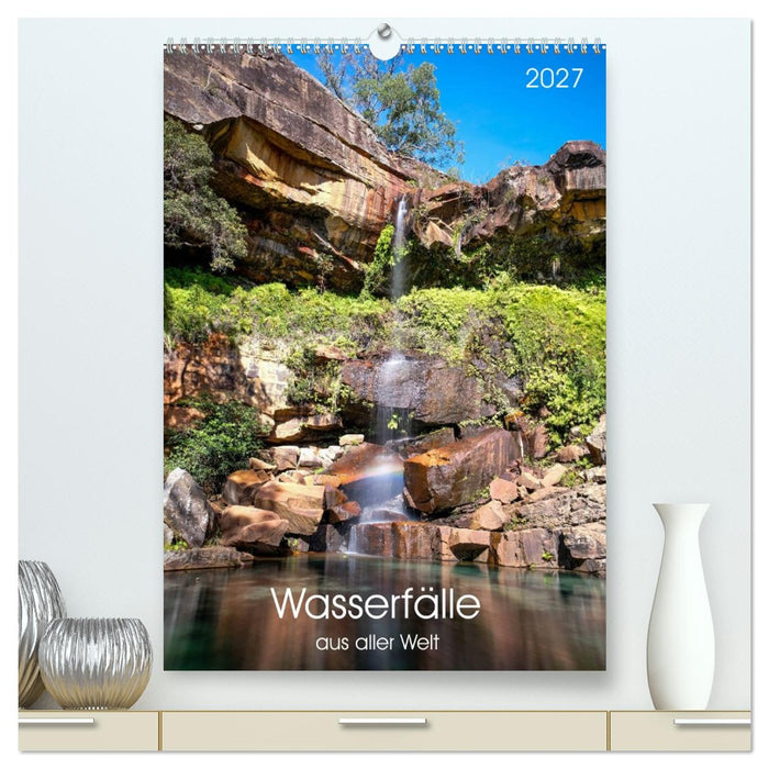 Wasserfälle aus aller Welt (CALVENDO Premium Wandkalender 2027)