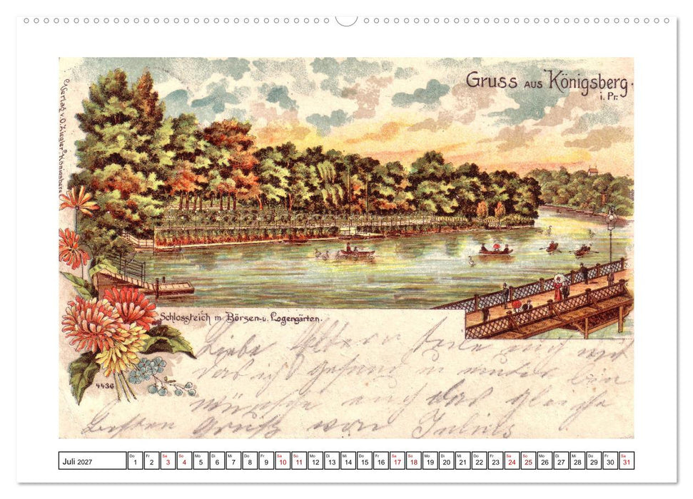 Gruss aus Königsberg (CALVENDO Premium Wandkalender 2027)