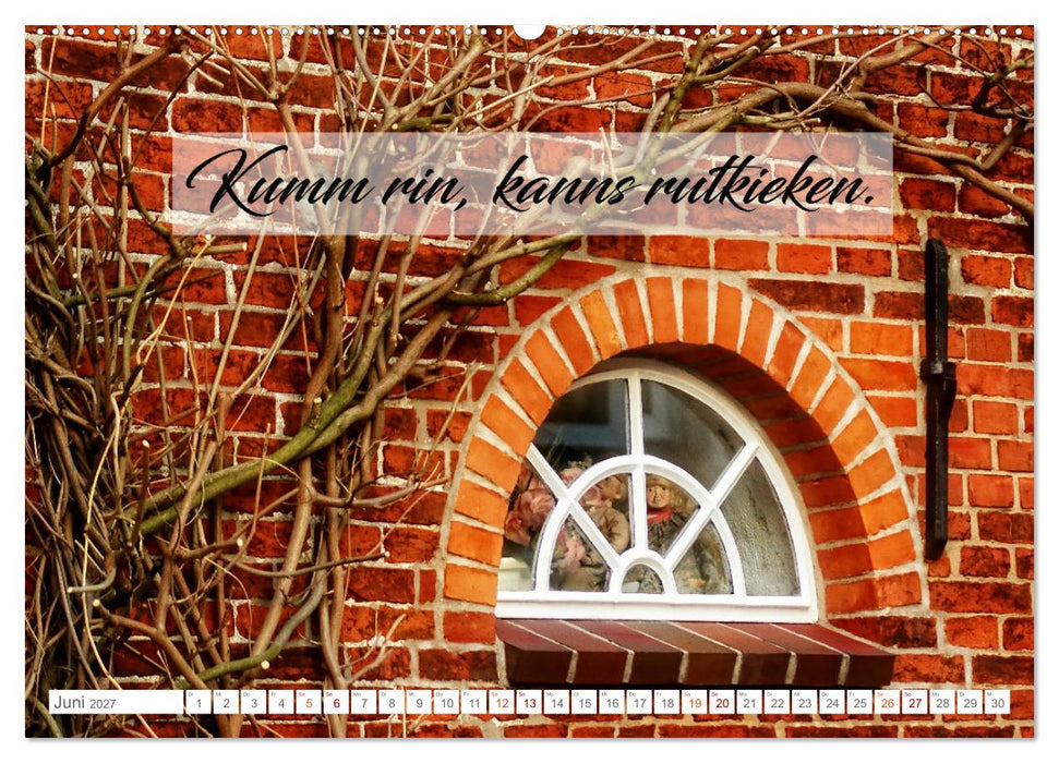 Plattdüütsche Sprökje 2027 (CALVENDO Wandkalender 2027)