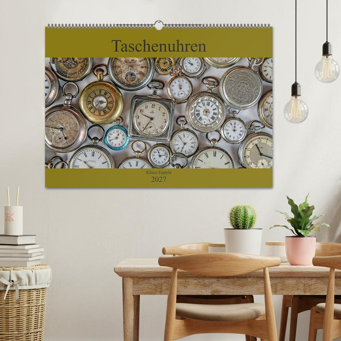 Taschenuhren (CALVENDO Wandkalender 2027)