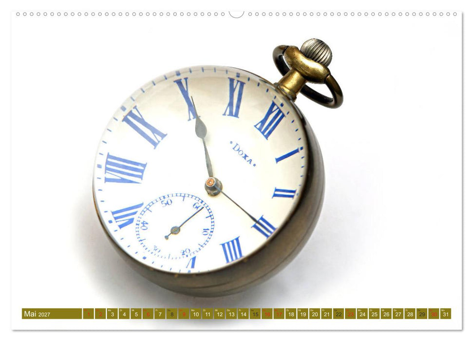 Taschenuhren (CALVENDO Premium Wandkalender 2027)