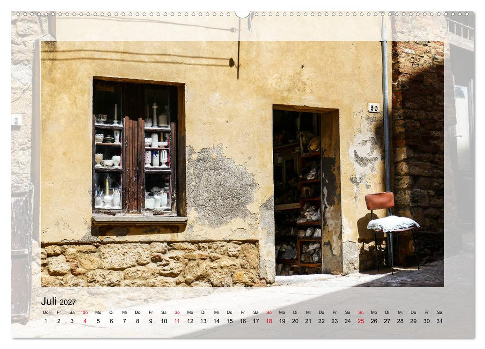 Volterra Perle der Toskana (CALVENDO Premium Wandkalender 2027)