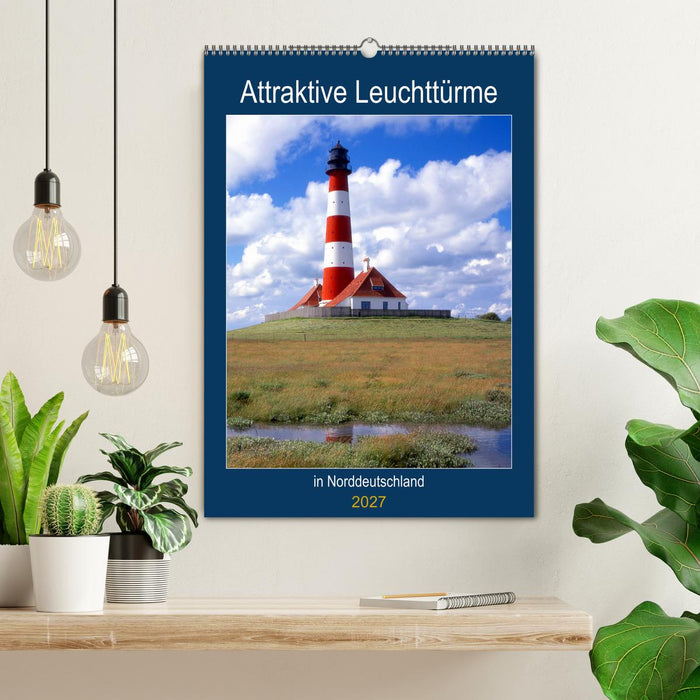 Attraktive Leuchttürme (CALVENDO Wandkalender 2027)