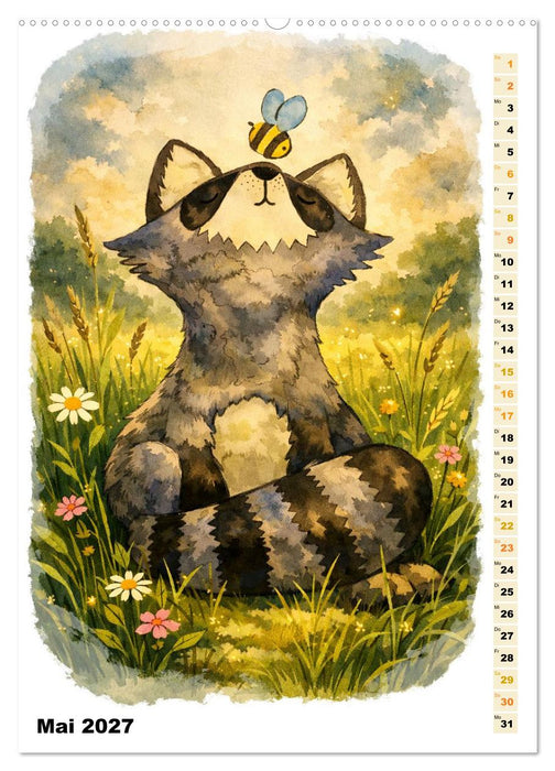 Magische Wesen im Fabelwald (CALVENDO Premium Wandkalender 2027)