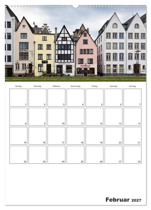 KÖLN - Pure Lebenslust (CALVENDO Premium Wandkalender 2027)