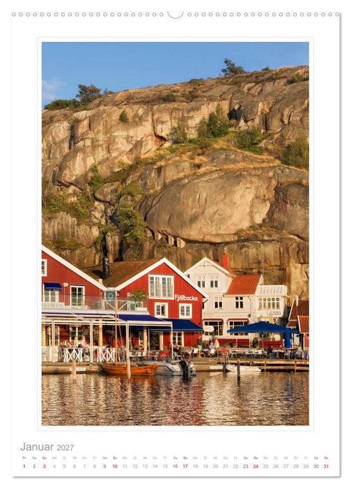 Bohuslän - über Stadt und Land (CALVENDO Wandkalender 2027)